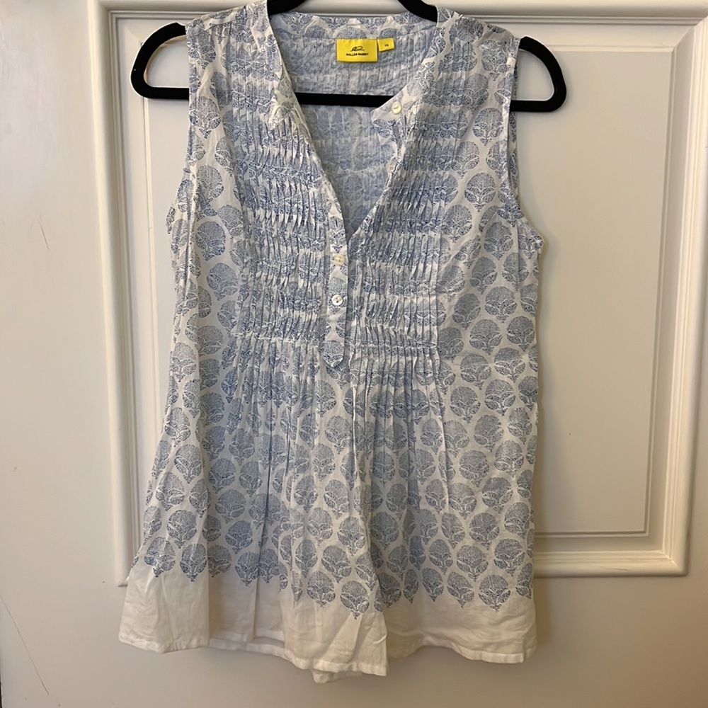 Roller Rabbit printed top size XS